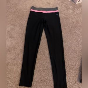 VOGO by athletica pink and black leggings